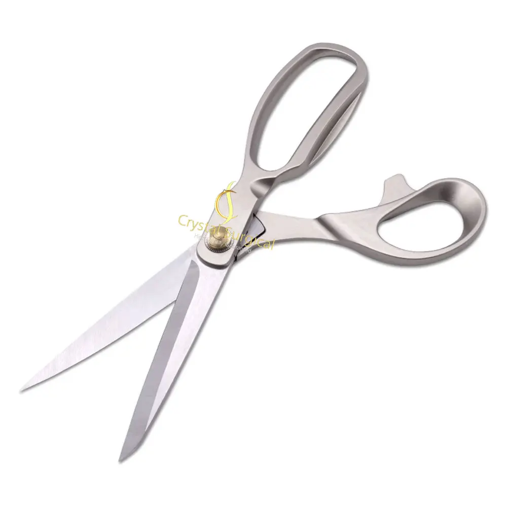 Full Stainless Steel Professional Tailor Scissors Household Sewing Clothes Scissors