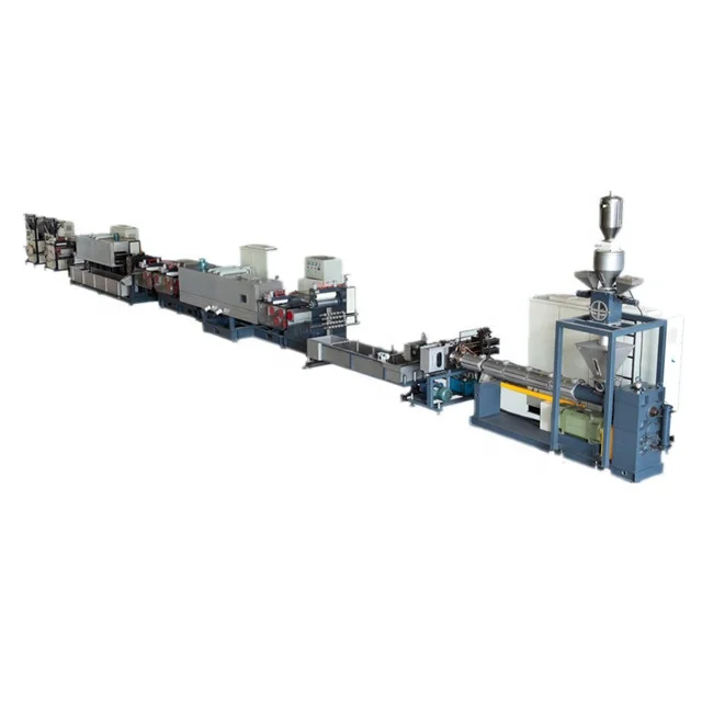 
SY-HS PP Pet Packing Plastic Strip Strap Belt Band Printing Embossing Extruding Machine 