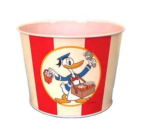 
metal tin bucket, custom design, food grade for toy, stationery and pop corn 