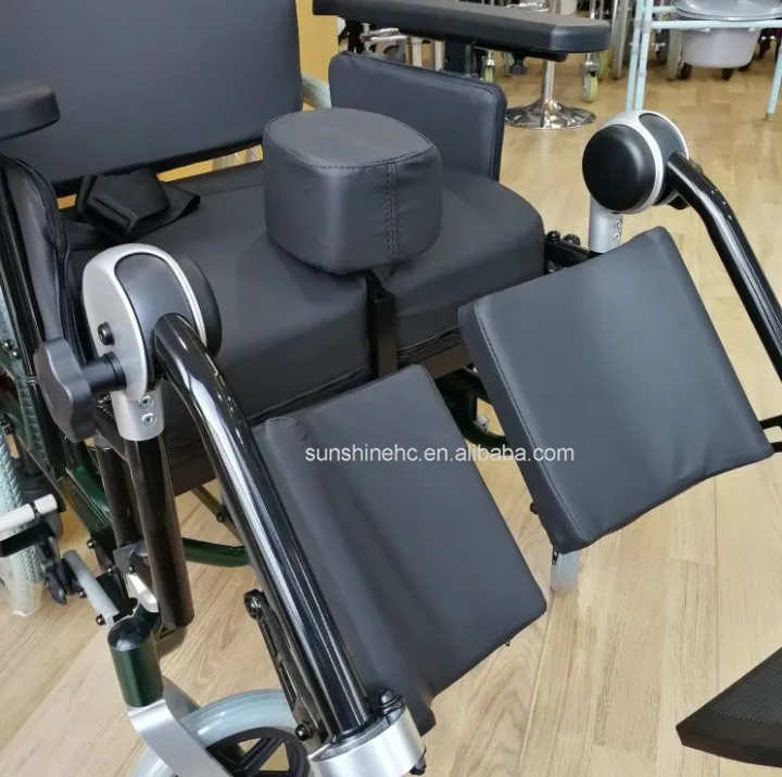 WH929S High End Wheelchair Hydraulically Adjustable Backrest Adult Tilt In Space Aluminum Wheelchair For Disabled