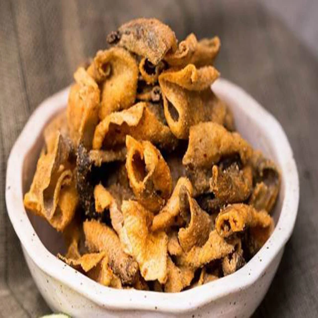  Высококачественная закуска из морепродуктов Соленое яйцо рыбья кожа хрустящий вкус