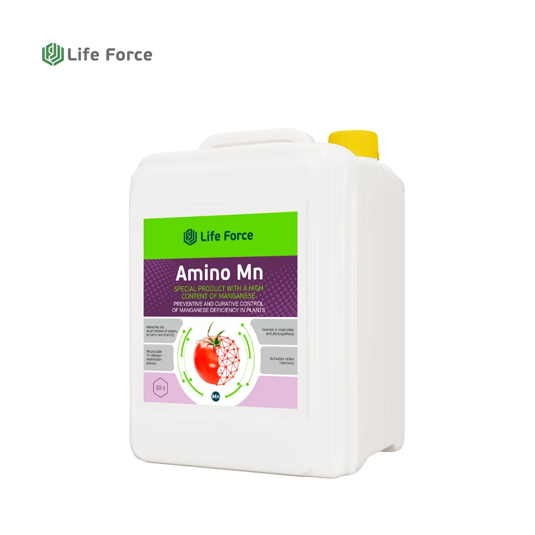 Amino Acid Organic Manganese Fertilizer Amino Acid Chelated Manganese Life Force Amino Mn (amino acids N +Mn) MI 304