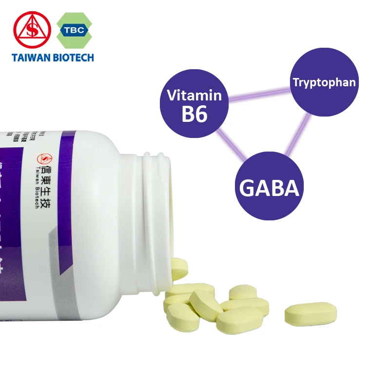 
OEM ODM Natural GABA tablet sleep aid supplements 