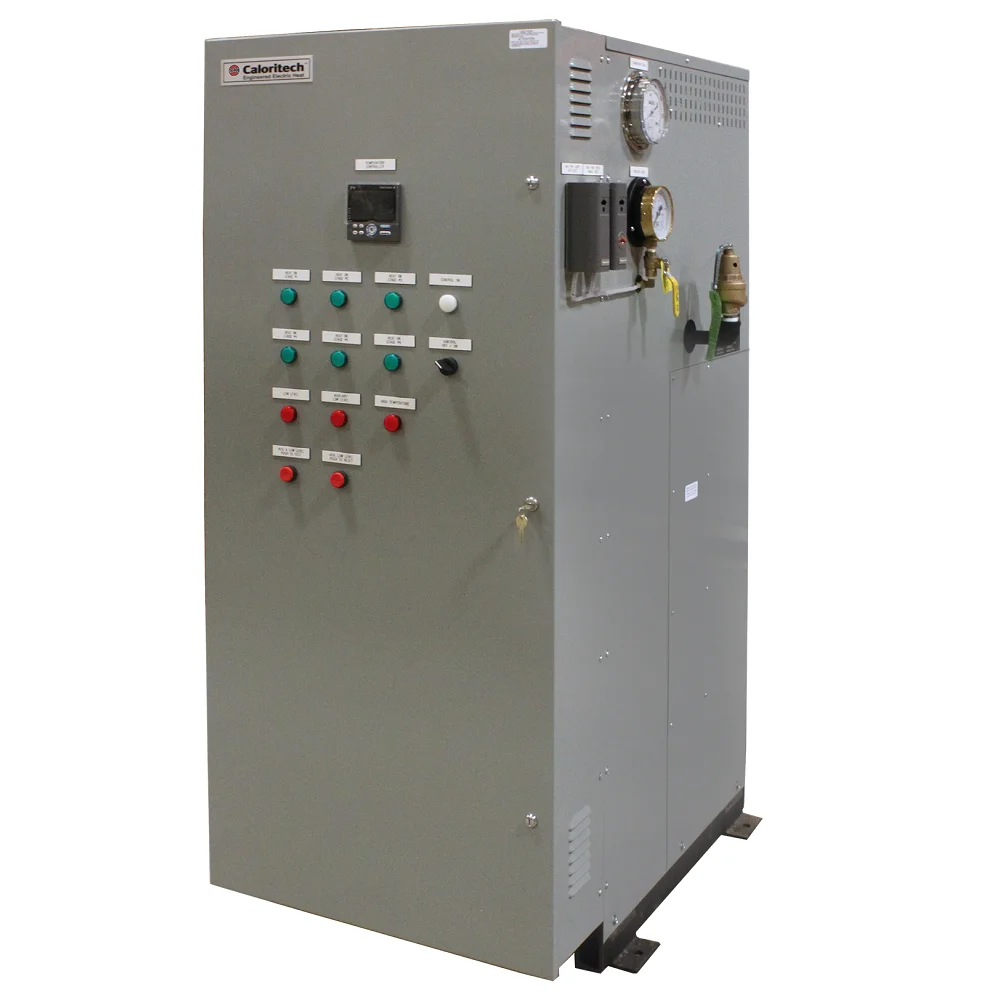 Used 1000kg Canada Vertical 1200x1200x1500 Tubeless 500kW Gray Electric Heating Steam Boiler with Max. 4t/h Steam Production