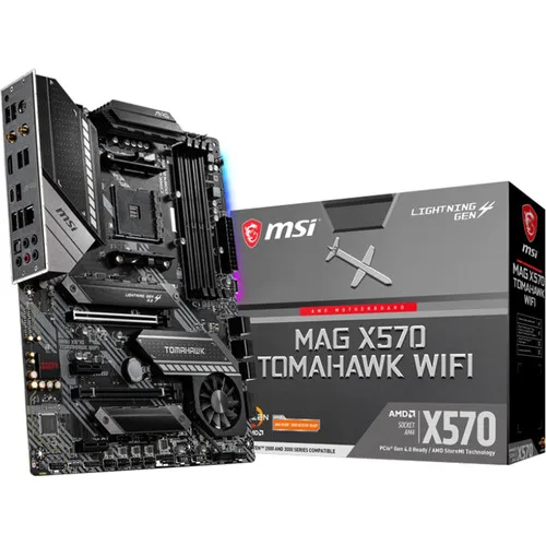 
BUY TWO GET ONE FREE MSI X570 Tomahawk WIFI AM4 ATX Motherboard 