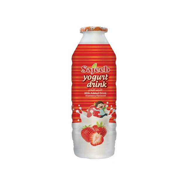 
Strawberry Flavor Yogurt Drink 175 ml HDPE Bottle 