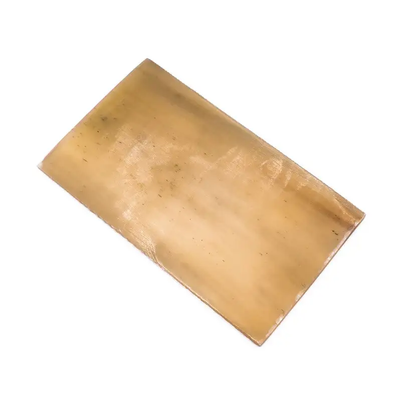 100% г. Лидер продаж рожок форма рога Оптическая Пластина производитель изготовленный для использования с рукояткой ножа и бесплатный образец