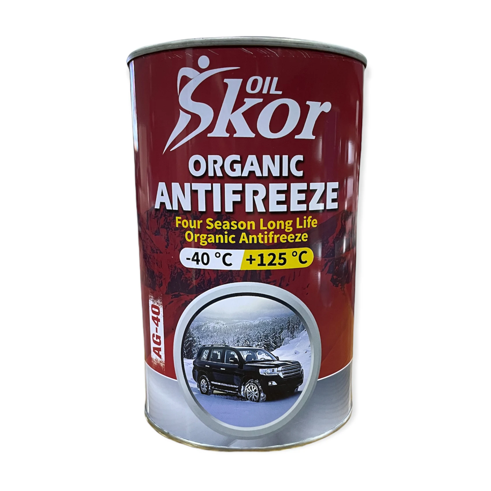 SkorOil Super Organic Antifreeze Concentrated Four Season Long Life Antifreeze 1 Liter Engine Motor Antifreeze