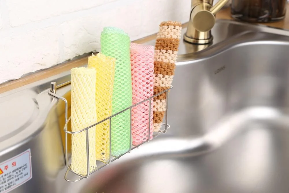 Innovative Dish Washing Net Cloths Rapid Dry Scourer no odor Mesh Washing Cloths Kitchen Cleaning Cloths