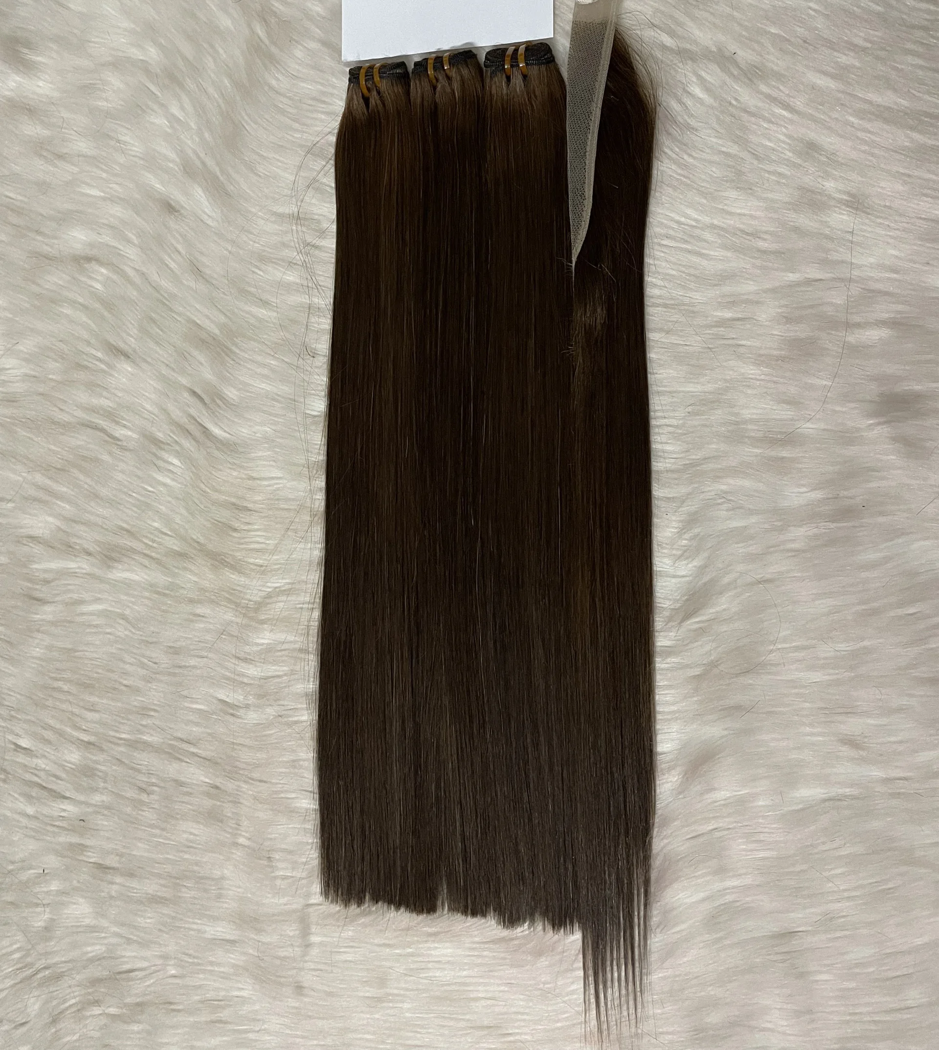 17 ноября высокое качество натуральный черный цвет оптовая продажа вьетнамские Прямые волосы Super Bone