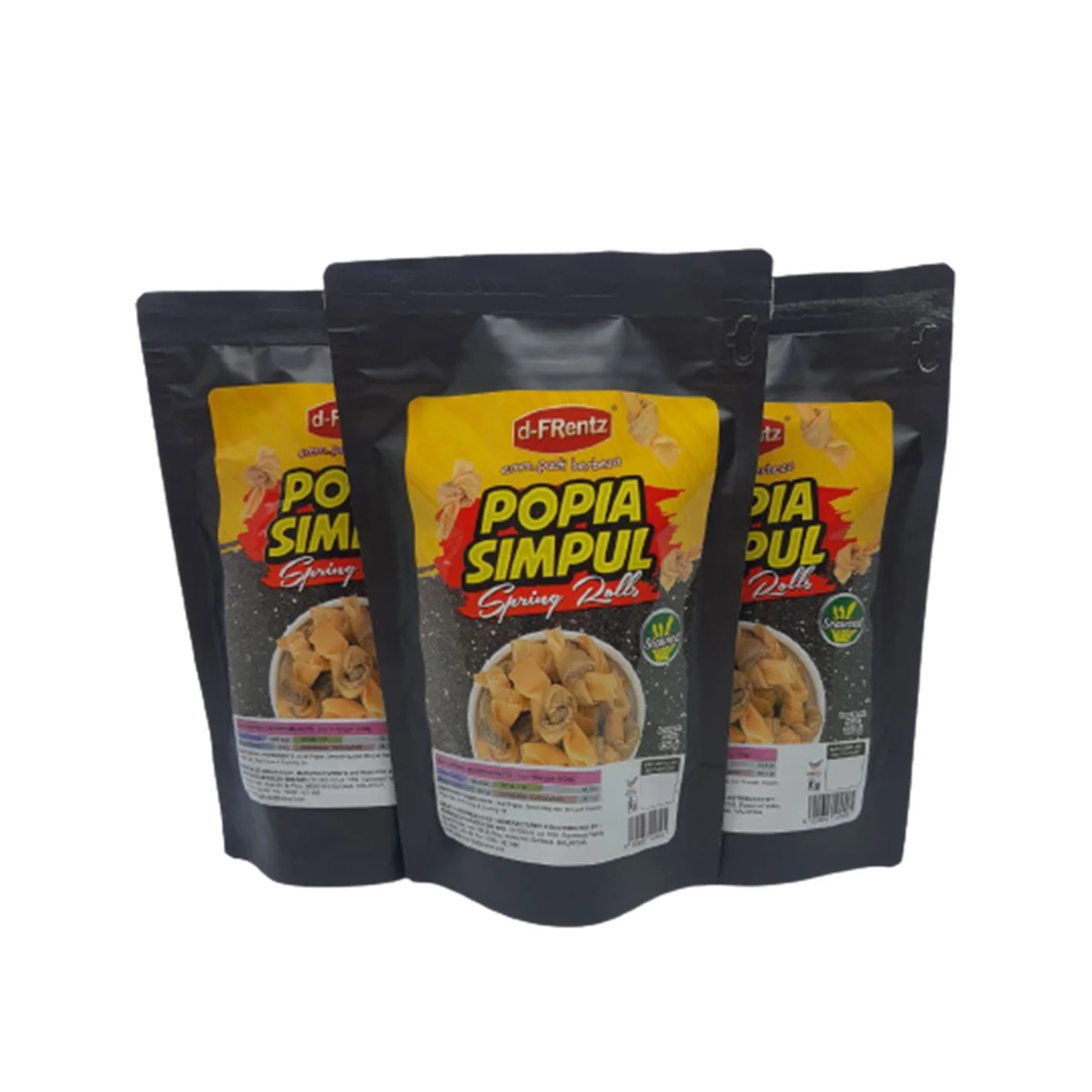 Best Selling Wholesale Spring Roll Seaweed Snack 100% Made In Malaysia Delicious Halal Healthy Crispy Snacks