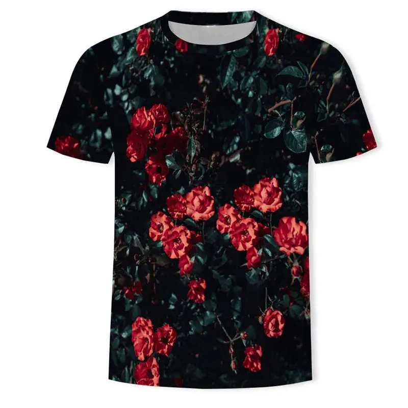 Summer Wear New Style Men Women Printed T-Shirts, Short Sleeve Sublimation T Shirts