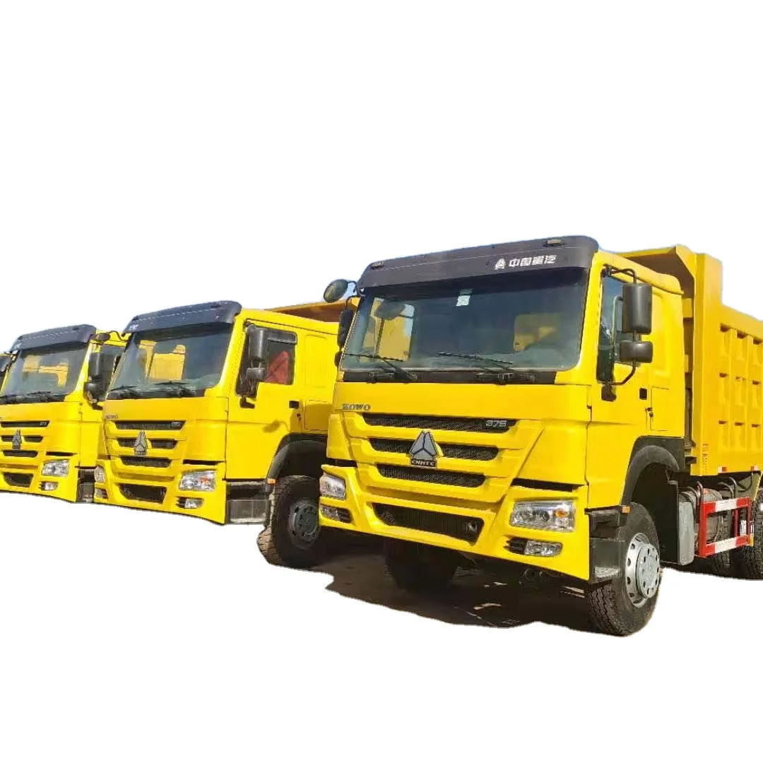 Sinotruck б/у HO-WO самосвал 31-40ton по доступной цене, секундная стрелка самосвал 10 шины 375HP , 380HP