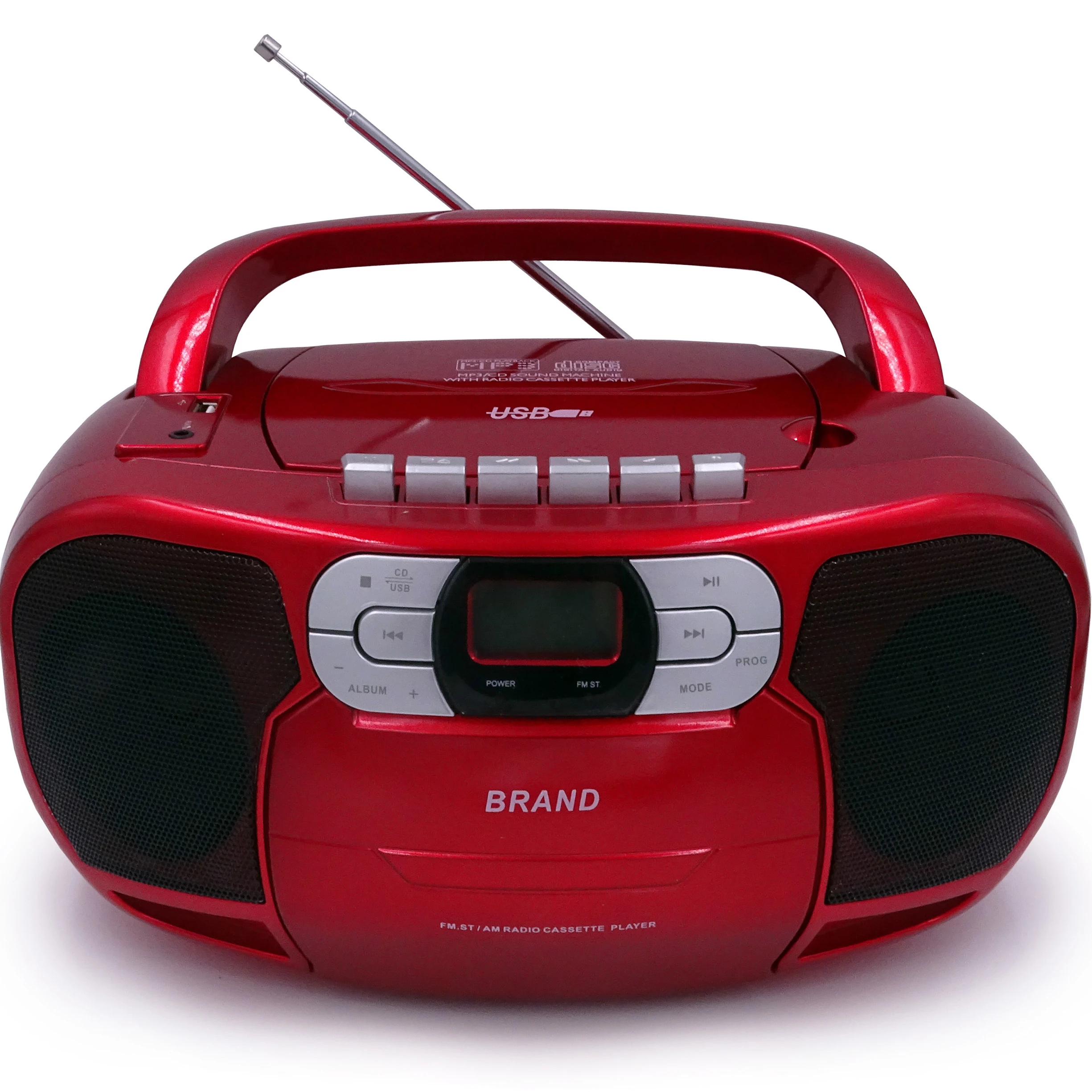 
CD boombox with cassette player 