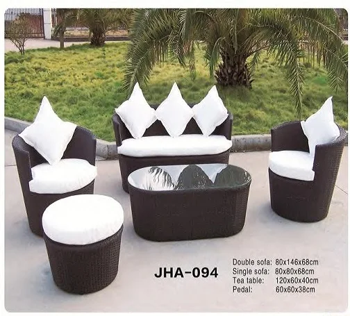 Commercial Restaurant Furniture Outdoor Dining Furniture Sofa Set Terrace Lobby Furniture