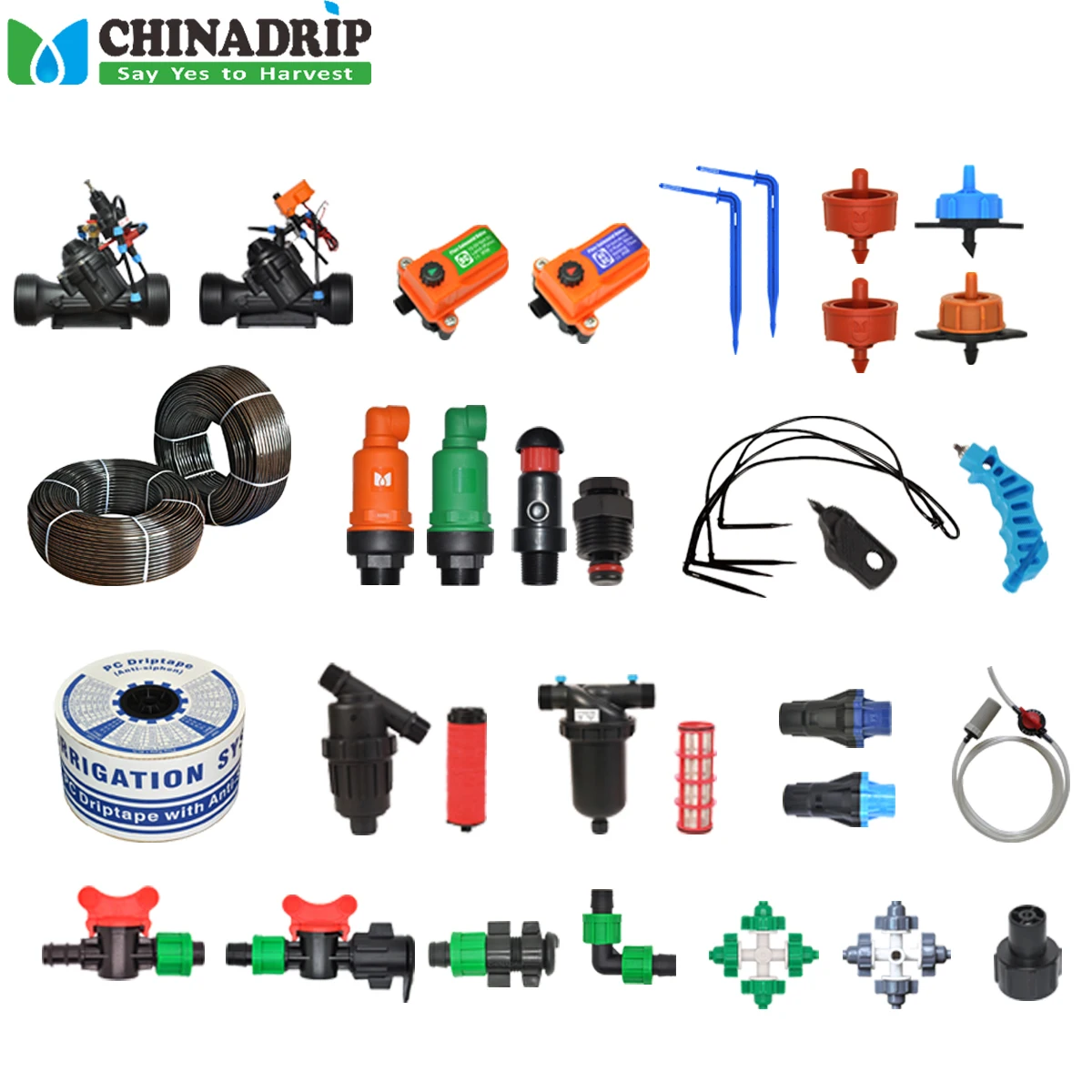 Drip Irrigation System Plastic Drip Tape Fitting Agriculture Tool for Farm Irrigation System