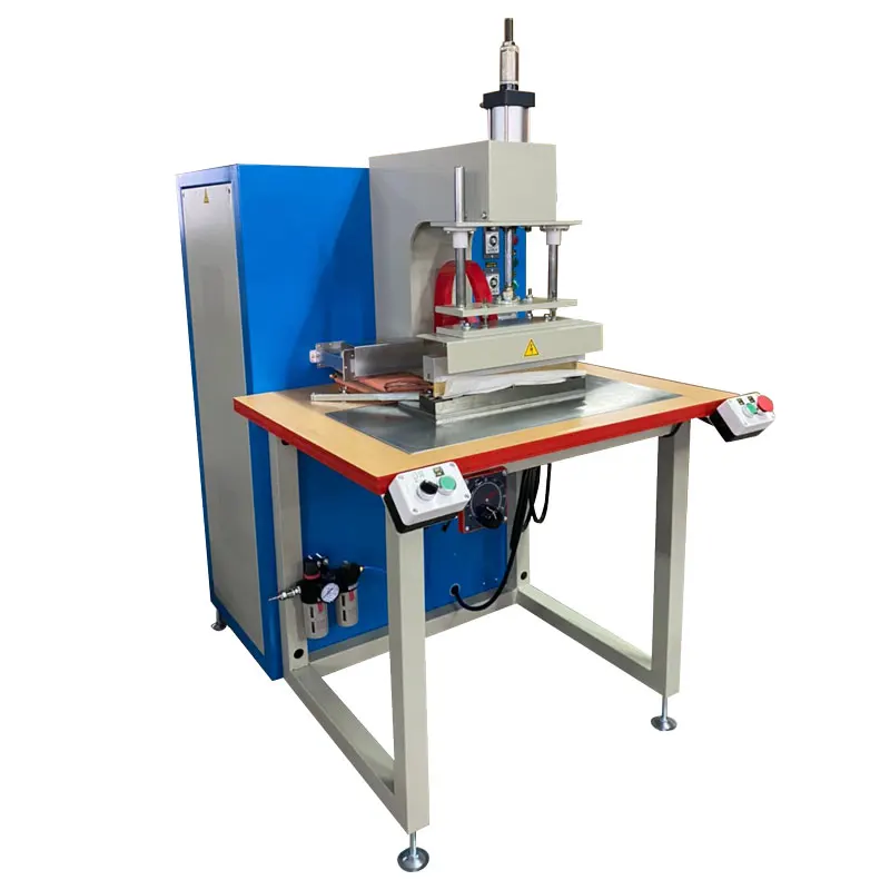 mesin las high frequency kulit asli plastik pvc untuk blister kartu sikat gigi embossing logo