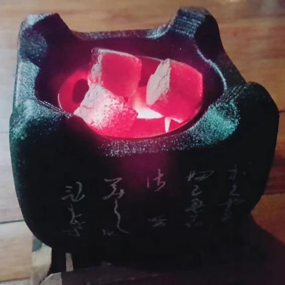 Charcoal Grill Cube Shape Briquette Hookah Coconut Charcoal Thailand BBQ Charcoal