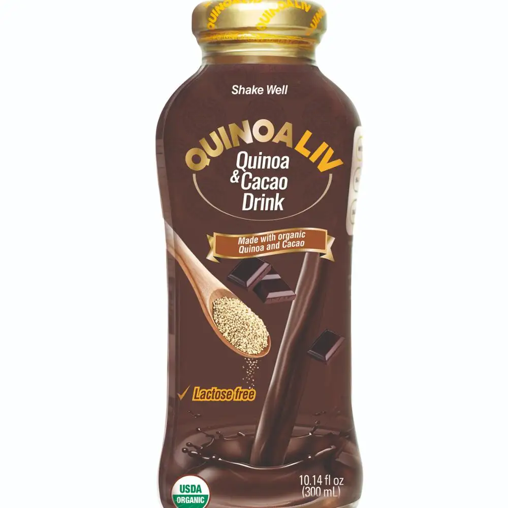  Безлактозный андийский суперпищевой Quinoa Liv шоколадные напитки 300 мл Superfood напиток