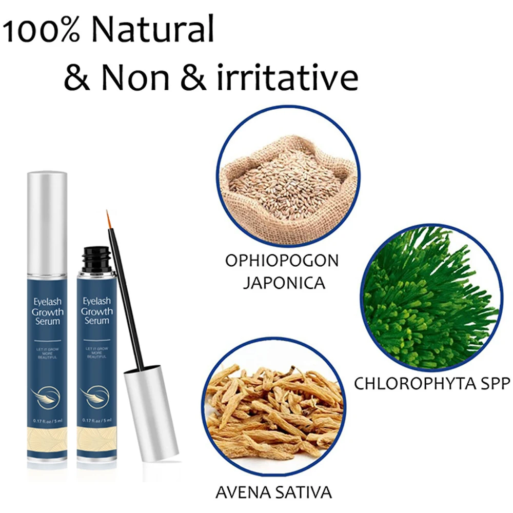 Private Label Hight Quality original manufacturer 100% effective natural eyelash growth serum