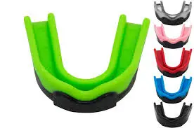 Taekwondo Boxing Gum Shield Mouth Guard 2019 Standard Model Assorted Color Case Pink Clear Wholesale Black Custom Print Red Blue