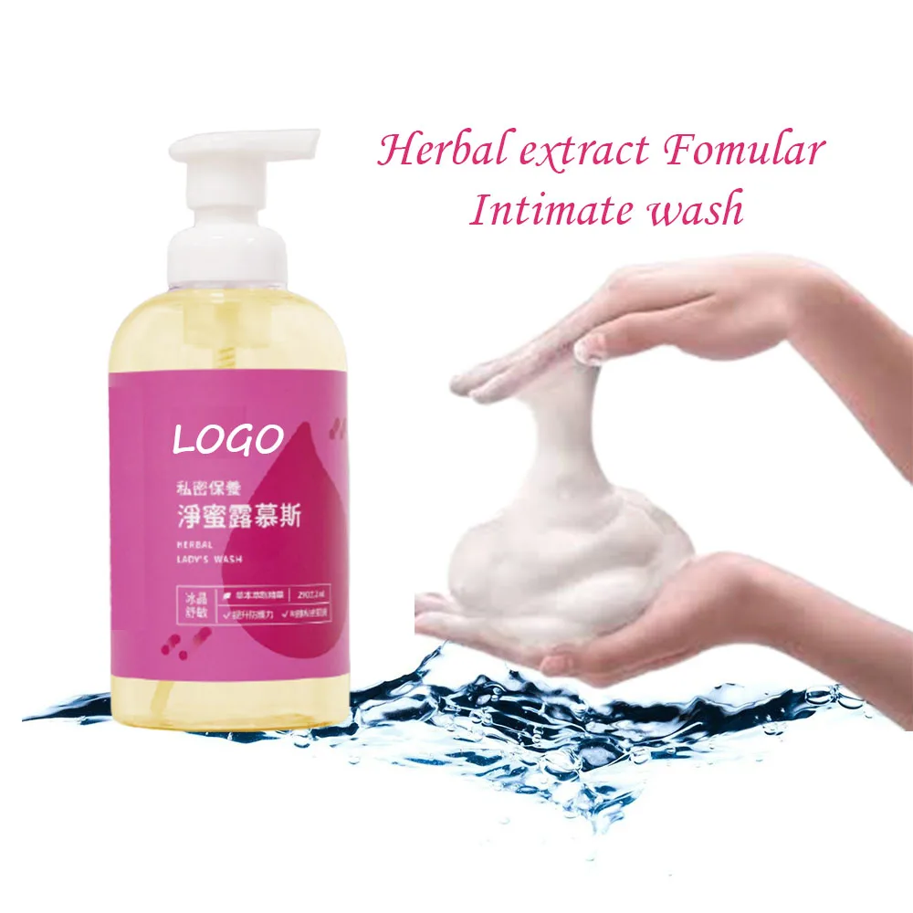 
Custom Logo 100% Natural yoni wash feminine hygiene Vaginal Cleansing Care Mousse Intimate Wash Foam Cleaner 