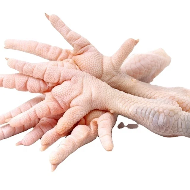 Chicken Feet and Paws from Brazil Frozen Top Box Style Packaging