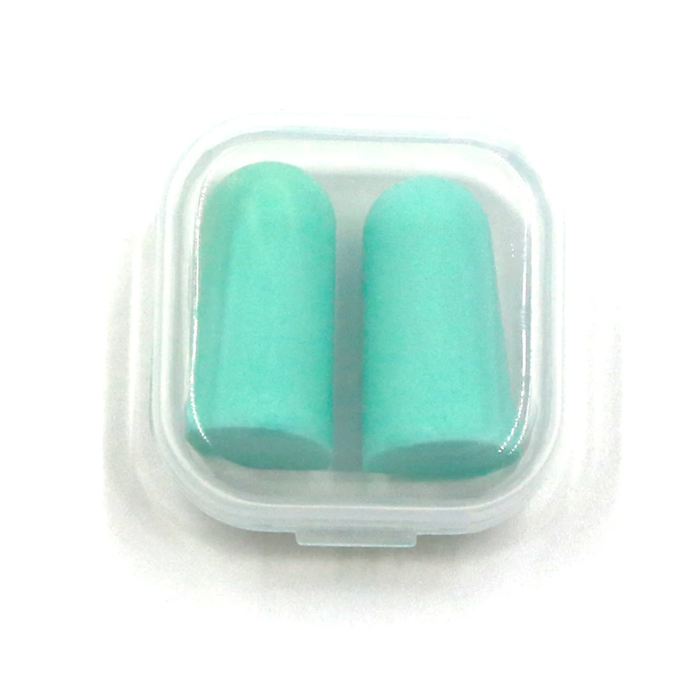High Quality Hearing Protection Soundproof Foam Ear Plugs 38d for Sleeping CE ANSI Custom Packaging