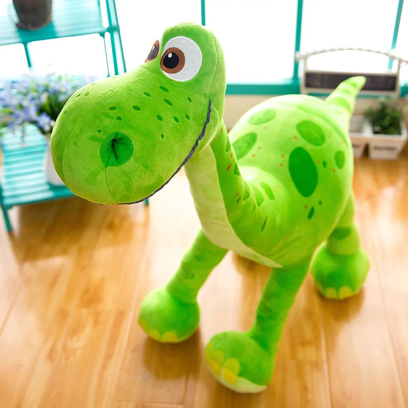 YIWU AULLAN  Hot Wholesale  Kawaii  Kids Birthday Gifts  Dinosaur Doll Green Long Neck Dinosaur Stuffed Animal Plush Toy
