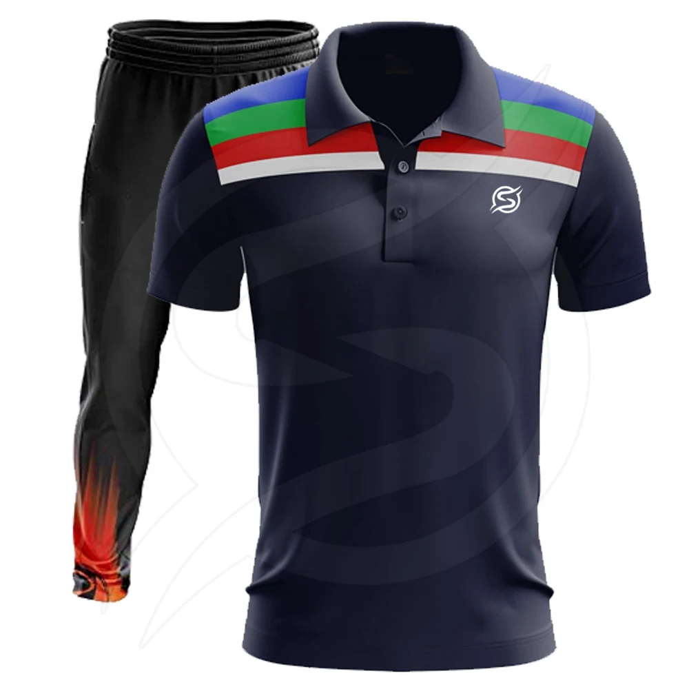 2021 customized sublimation cricket kit uniform set for men