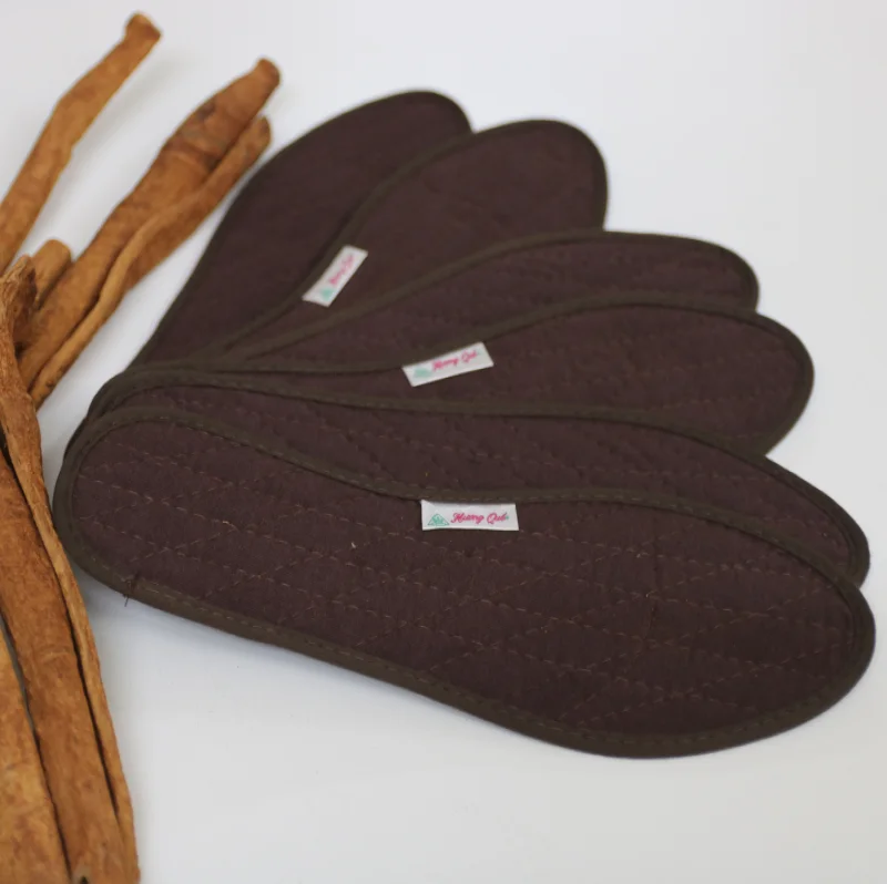 Wholesale Cinnamon Insole Eco-friendly Anti Sweat Shoe Insoles From Vietnam Best Seller