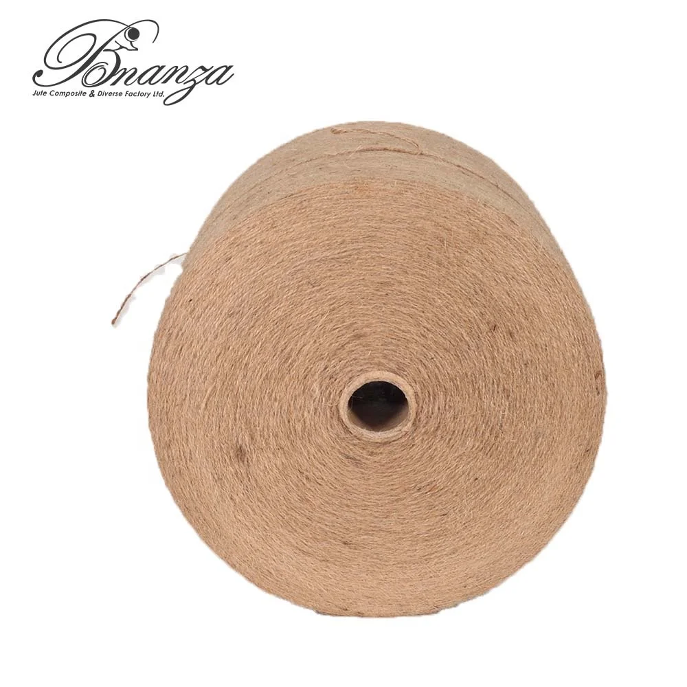 JY-0006 10Lbs-2ply (гессенской качества) джутовая пряжа из Bonanza натурального джута сложные и разнообразные завод