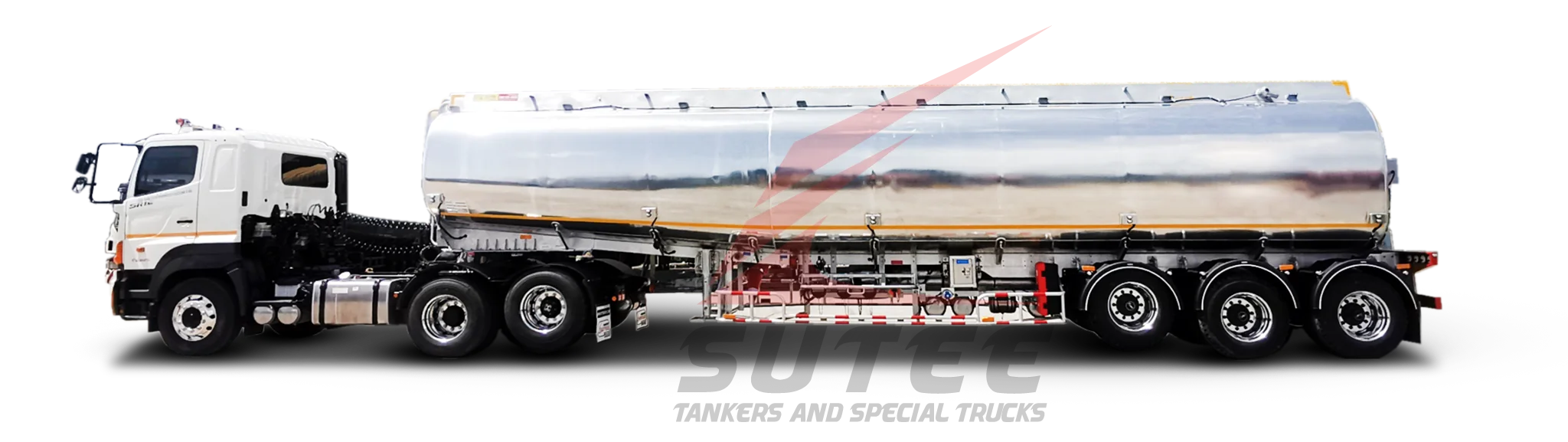 Aluminum Petroleum Tankers 50000L 1-6 Compartments trailers truck