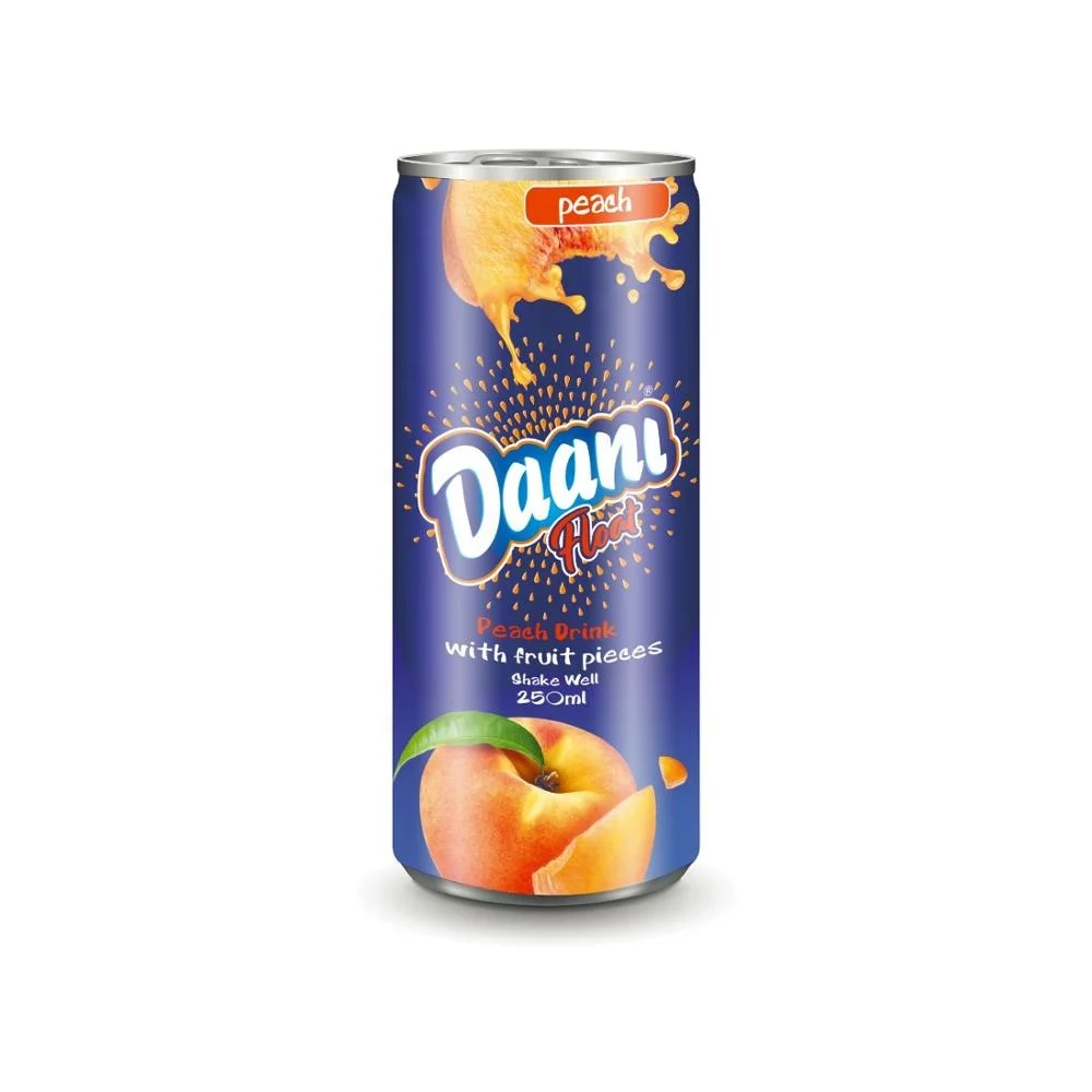 Fresh Peach Pulp Organic Juices - Daani Juices - OEM Packing
