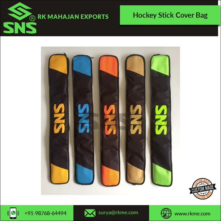 Чехол для хоккейной клюшки с элегантным дизайном который удобно носить Вмещает 1 клюшку подкладкой дополнительной защиты и через плечо