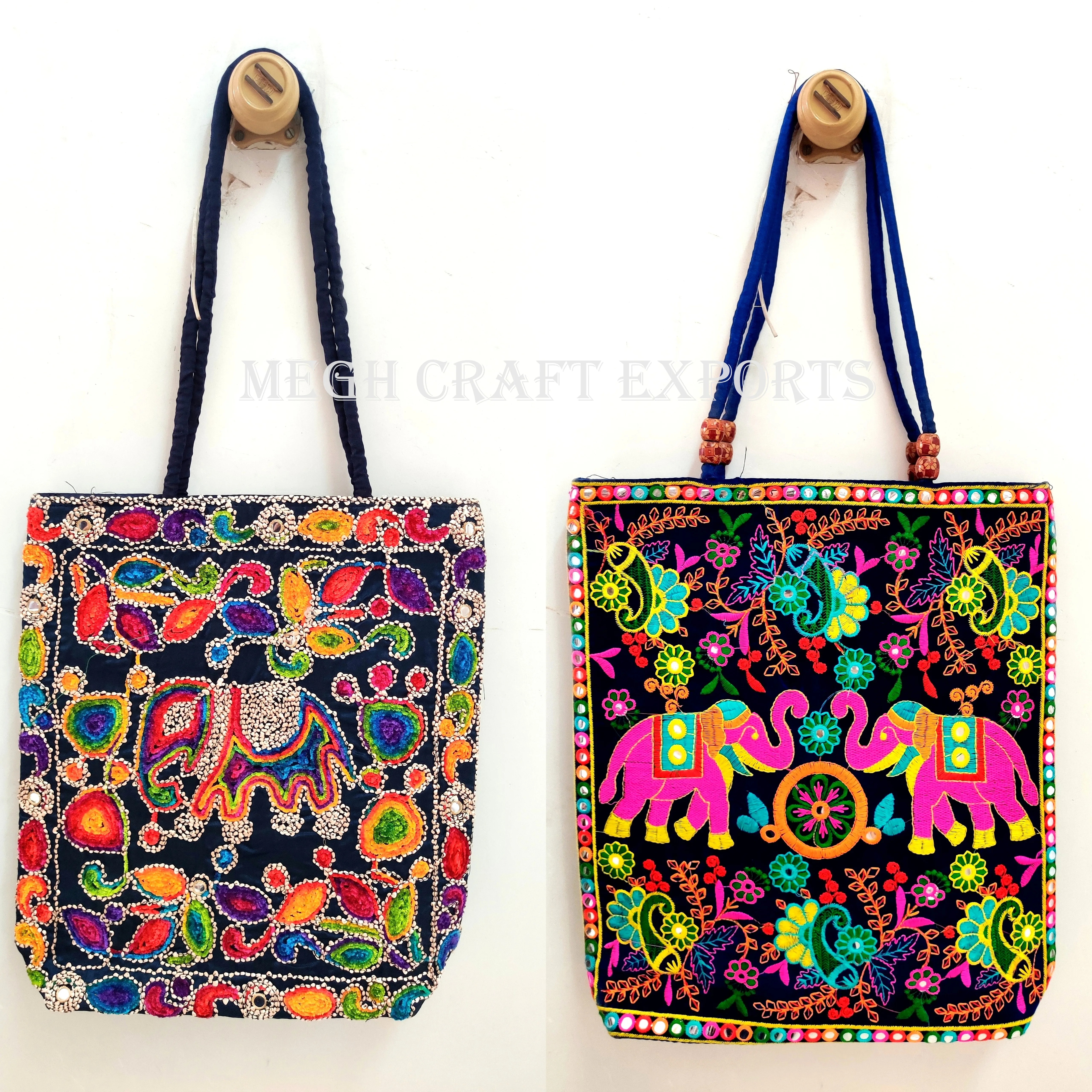 Indian Banjara Handbags - Boho gyosy Vintage Banjara Tribal Handbags-Gypsy Designer Ethnic Banjara handbag