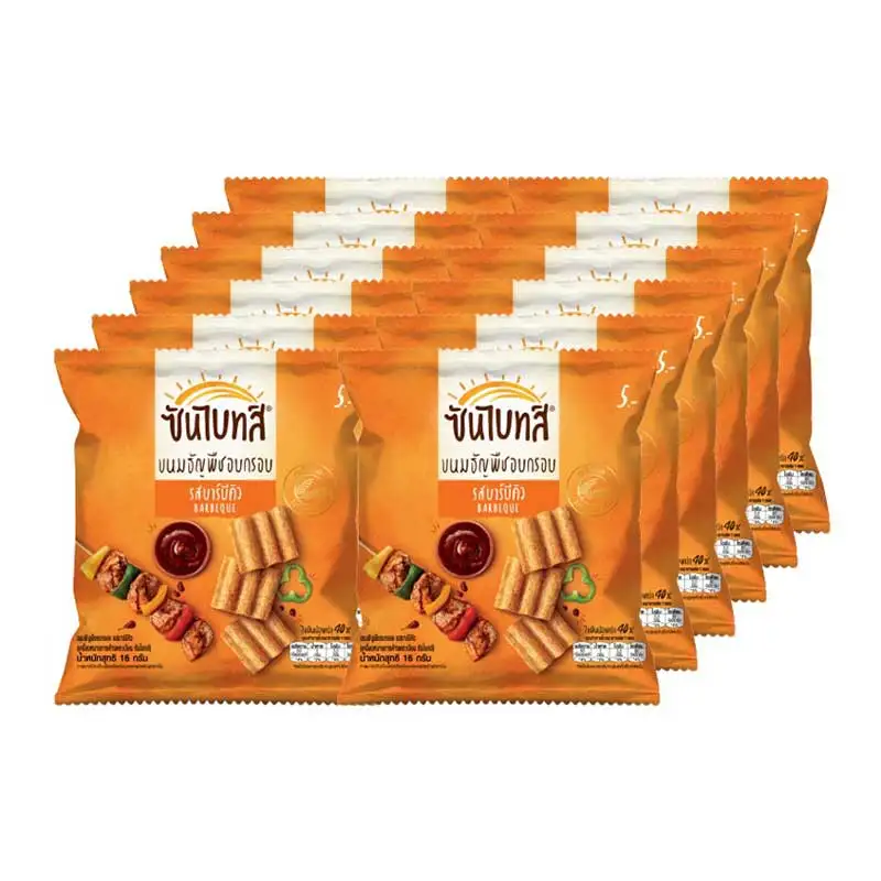 
Bag Packaging Low-Fat Feature Sun Bright Potato chips gain snack delicious baked flavor export from Thailand 