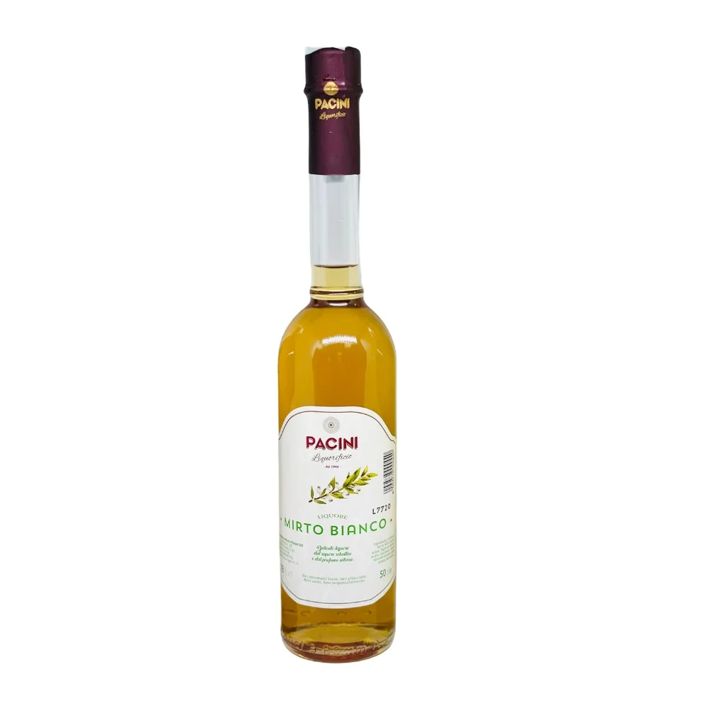 Лучшее итальянское качество ликер PACINI 50 cl белый Миртл с сардинской инфузией растение листьями и миртлом для