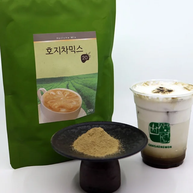 Высокоудовлетворительный вкус порошок Hojicha Mix чайный продукт изготовленный в Корее отличный и качество