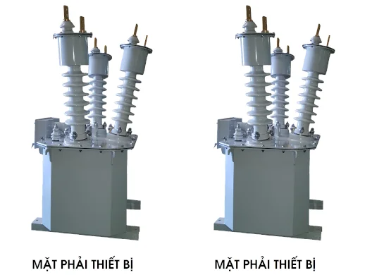 Cu or Al Materials Outdoor oil immersion 24kV three-phase measuring kit from Vietnam