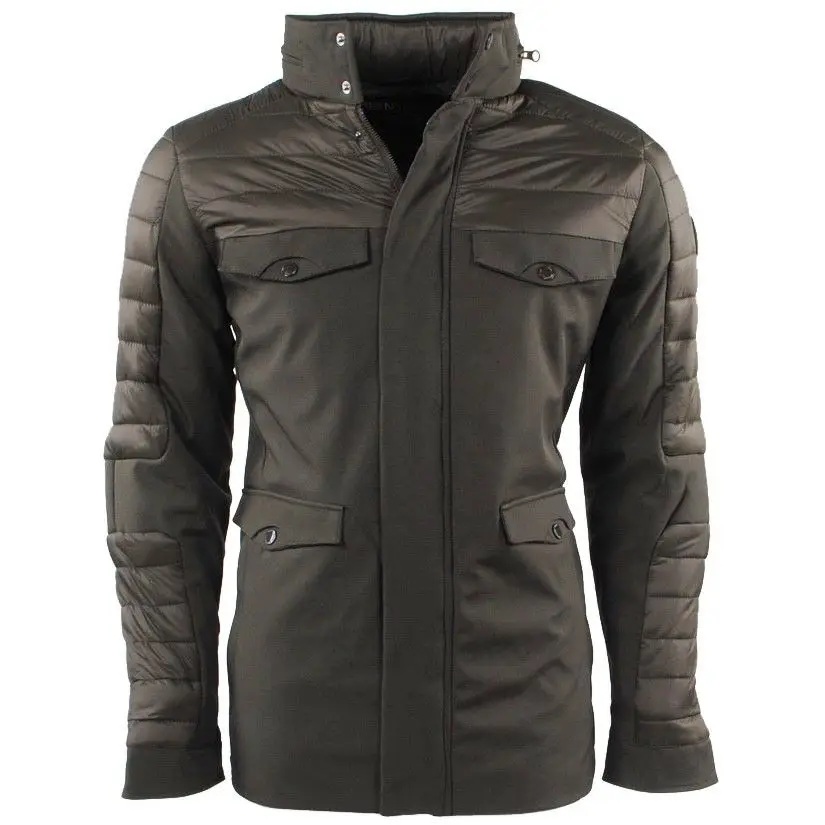 Geographical Norway-Men`s Winter Jacket with Softshell details - Dancing