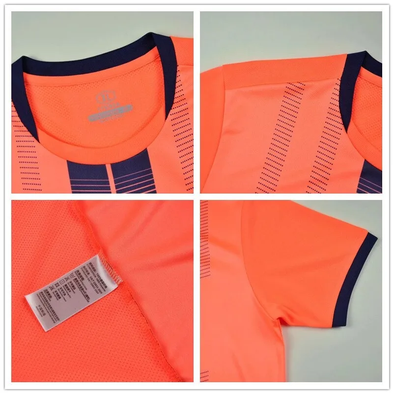 Football Jerseys Men Blank Soccer Jerseys Set Football Shirts Boys Soccer Uniforms soccer wear