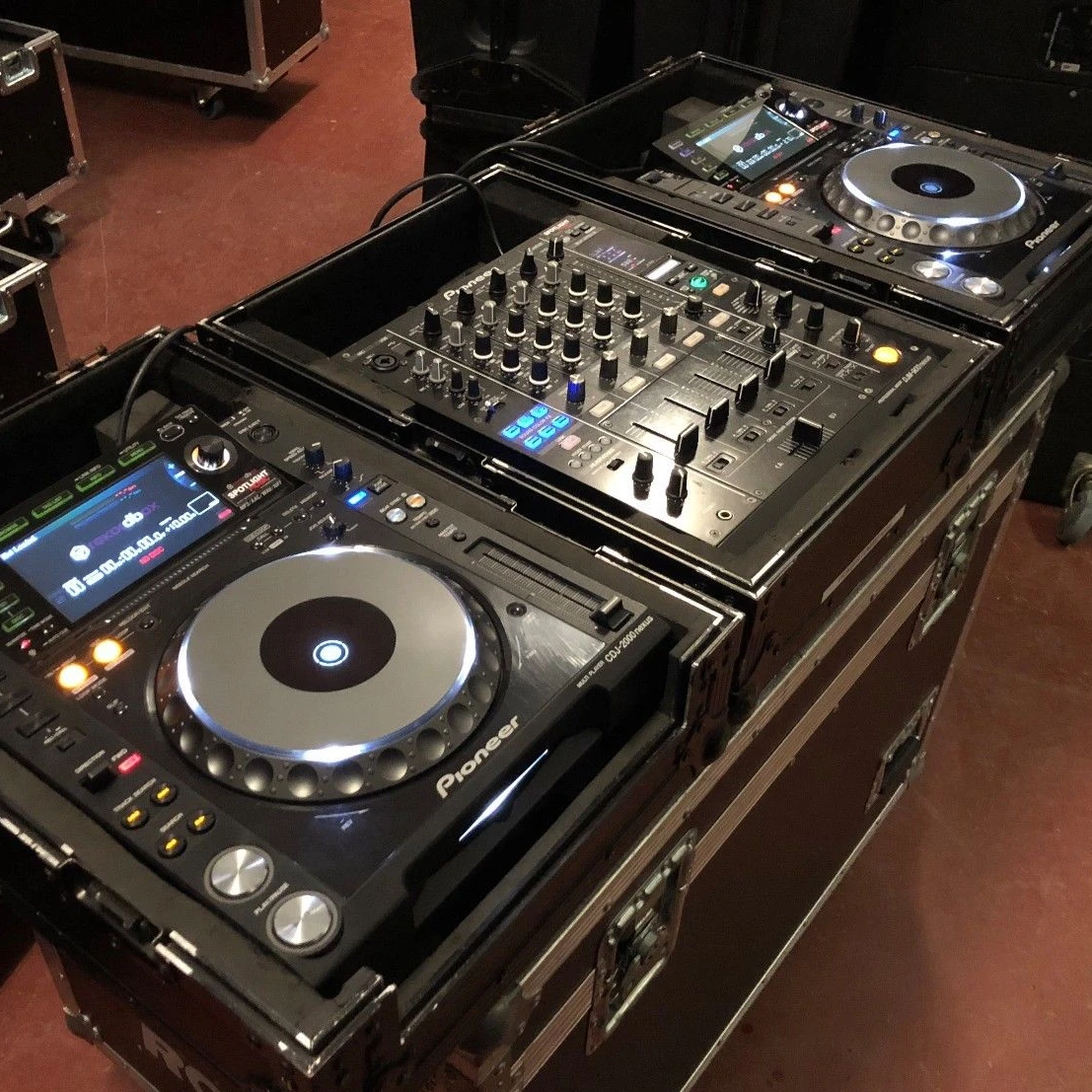 Купите 2 и получите бесплатных DJ-сервиса Pioneer 2x CDJ 2000 nexus2 nxs2 Ne-xus 1x DJM Nex-us