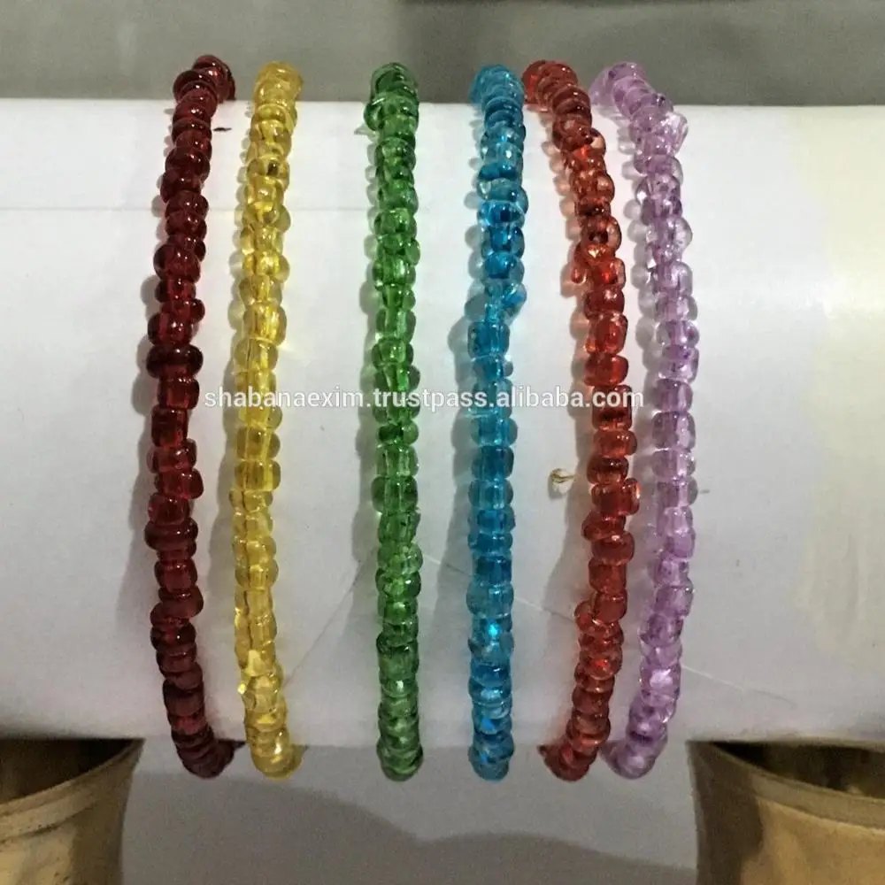 Customized beads bracelets many colors best for gift and promotions for women and girls