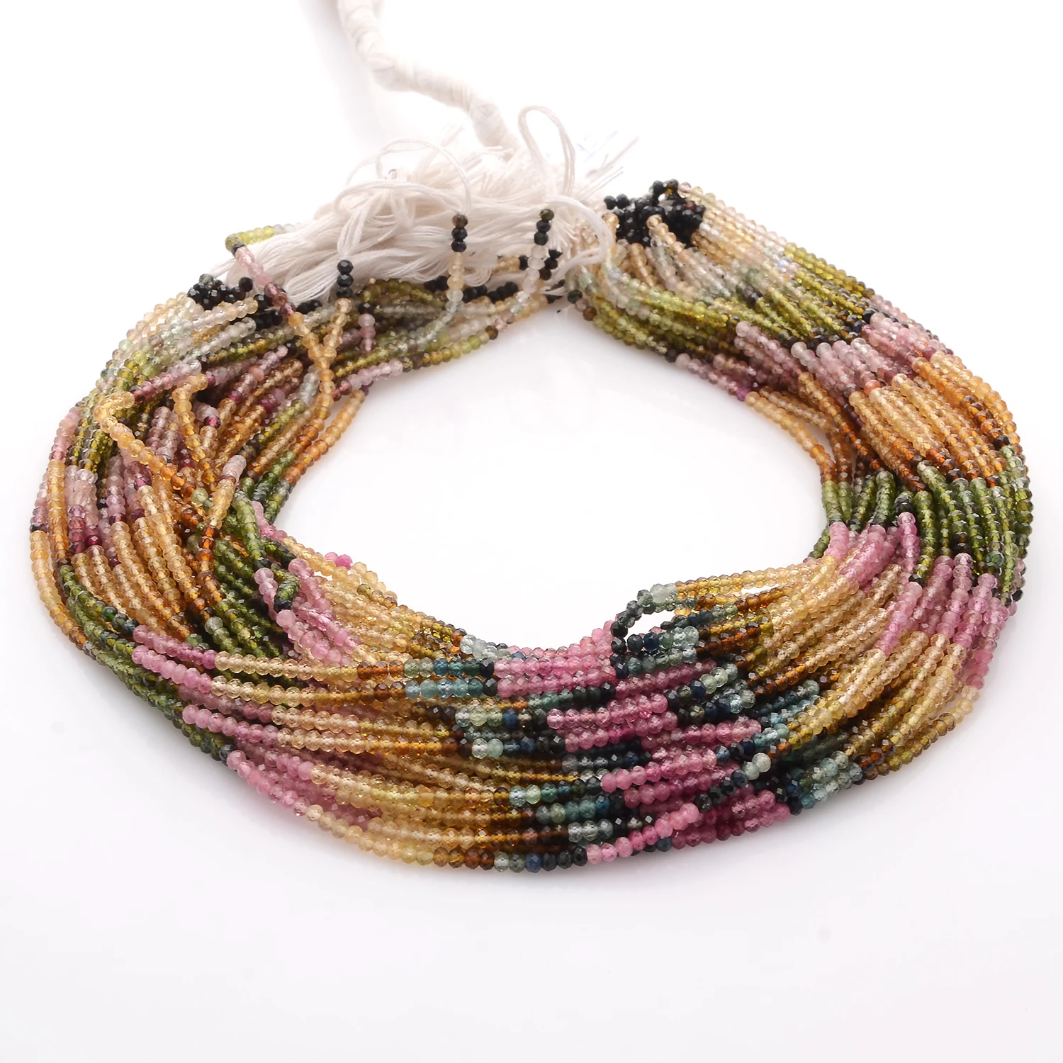  Лучшее качество натуральный драгоценный камень AAA без краски химикатов отверстие 0 25 мм бусины из турмалина размер 1-4