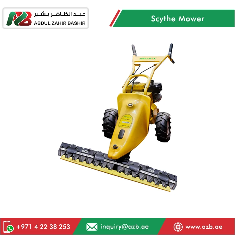 Worldwide Selling Large Size 4 Stroke Engine Green X GX-02H Petrol Scythe Mower for Industrial Application