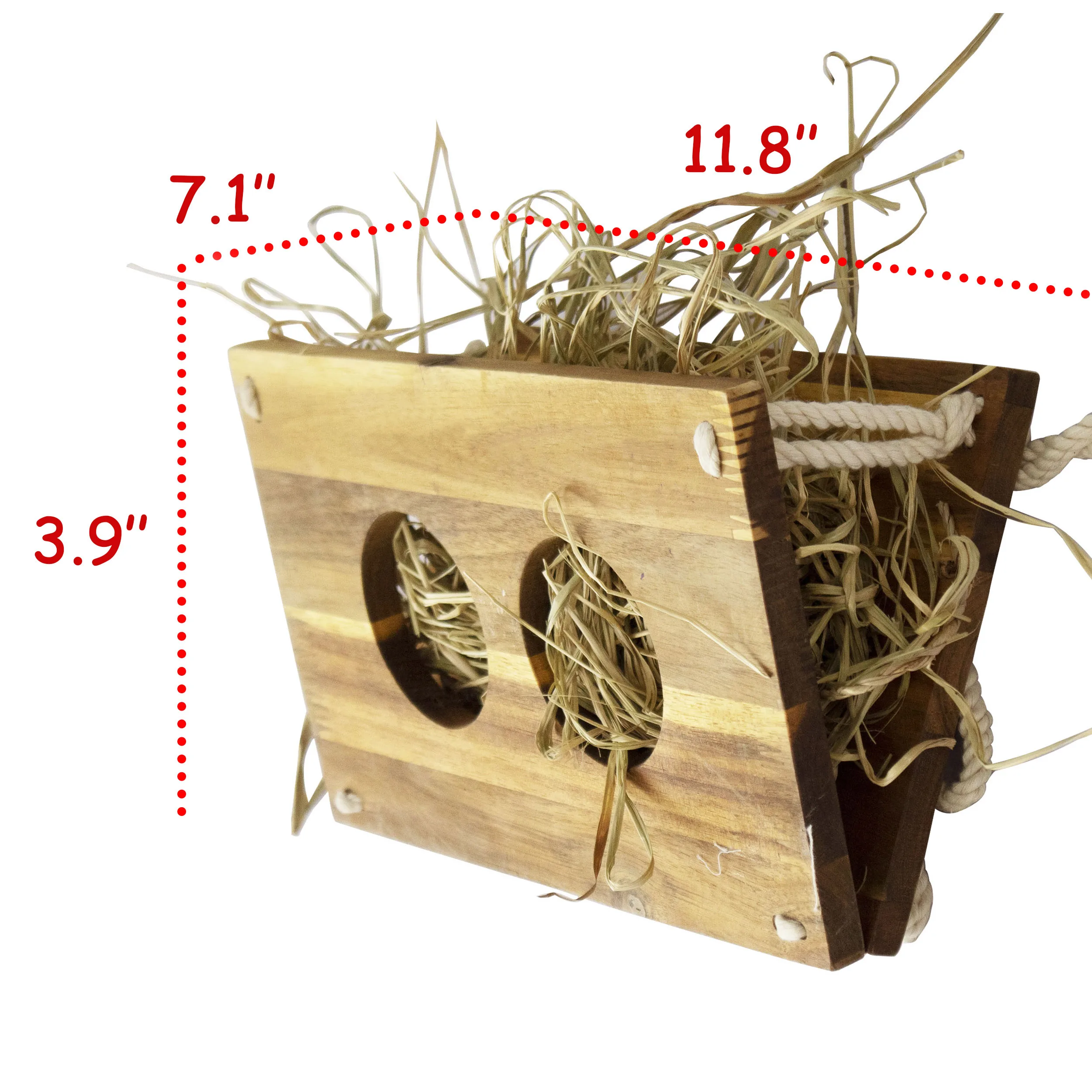 Wholesale Rabbit Hay Feeder Handmade Hay Grass & Food Dispenser Feeding Rack Holder Cage Feeder for Small Animals from Vietnam