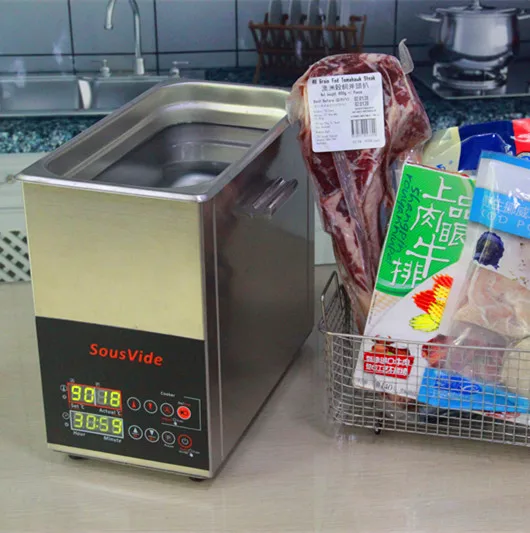  Space saving type stainless steel made easy clean precise temperature professional functions 6L Commercial Sous Vide