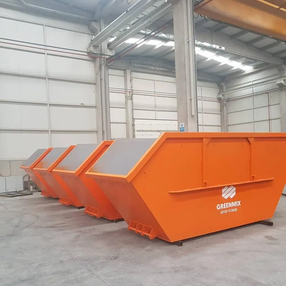 
10 yard Skip bin Metal Skip container 