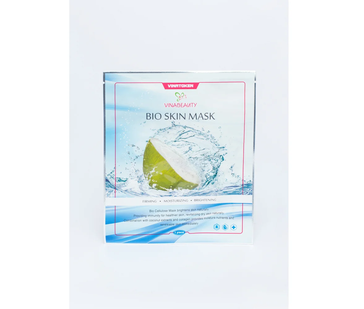High Quality 100% Natural Organic Best Brightening Hydrating Sheet Quality Bio Coconut Skin Face from Vietnam